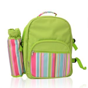 Quality PVC Detachable Insulated Picnic Tote Tear Resistant Healthy Full Tableware Storage wholesale
