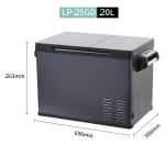 Compressor Fridge DC12V 24V Car Portable Freezer Refrigerator for Camping