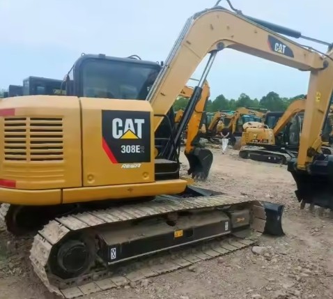 Multifunction Caterpillar CAT 308 Used Crawler Excavator For Construction Projects