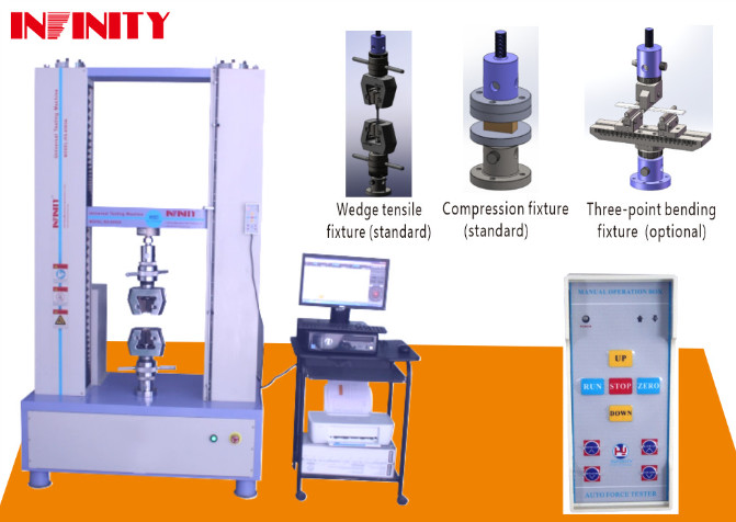 Servo Controlled Universal Tensile Testing Machine For Tensile Compression Peeling Shearing Holding Force Tests