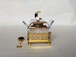 T4-Arabia Exquisite Gold-plated Louhua Lily Sugar bowl