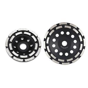 Quality CE Double Row Concrete Grinding Stone Cup Wheel 230mm wholesale
