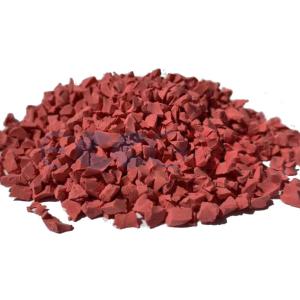 Quality 4mm EPDM Rose Color Rubber Granules Safe For Preschool Rubber Flooring wholesale