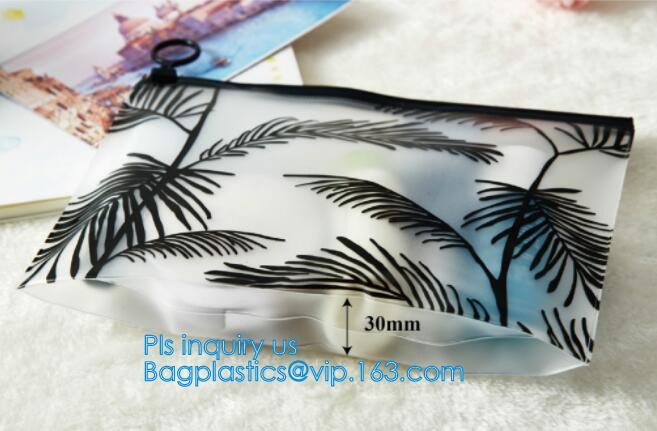 underwear packing slider zipper bags with hanger, Cosmetic k clear bubble bags, Manufacturer Clear Vinyl Slider Ba
