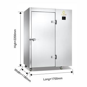 Quality 2N 220-240V Blast Chiller&amp;Freezer Cabinets 2700W Air Cooled Unit for 3~40.C Temperature Control wholesale