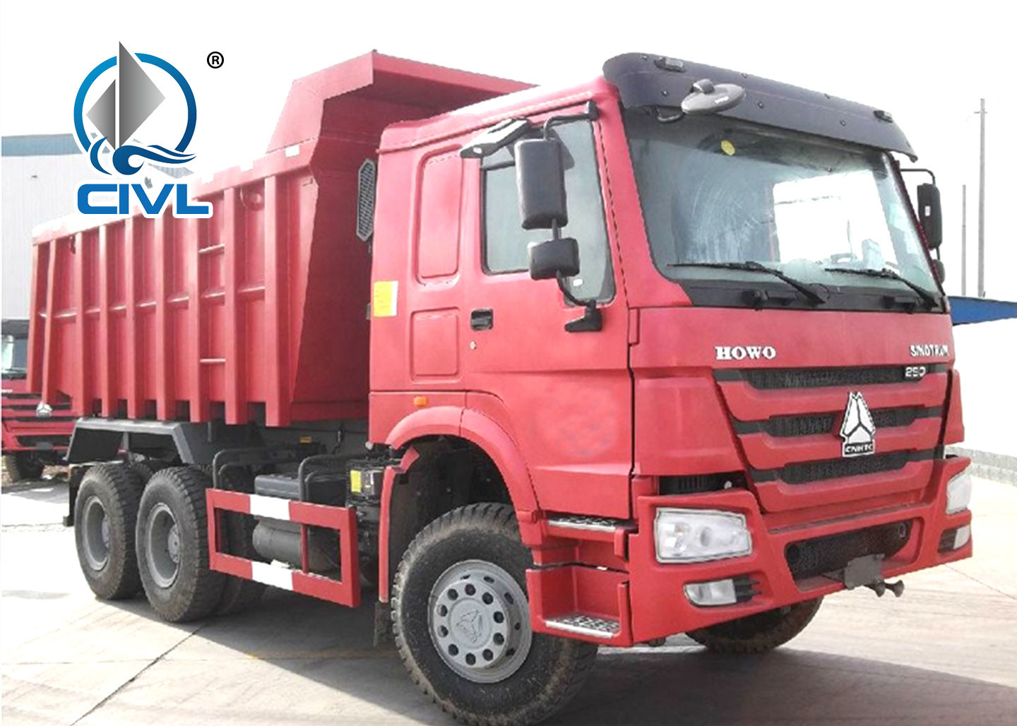 New Sinotruk Howo 10 Wheel Tipper Heavy Duty Dump Truck 6x4 20 Tons Diesel