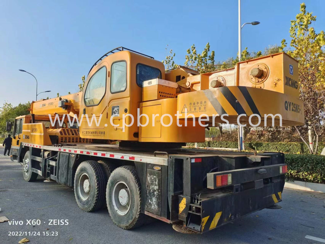 Hoist Crane 2019 Xg 25ton Used Truck Crane for Sale