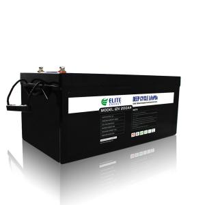 Quality 2560Wh 12V Li ion Battery Pack 200Ah Lithium Battery For RV EV UPS wholesale