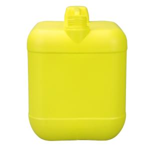 Quality Yellow 39mm 10L HDPE Container Plastic Bottle With Handle 302mm wholesale