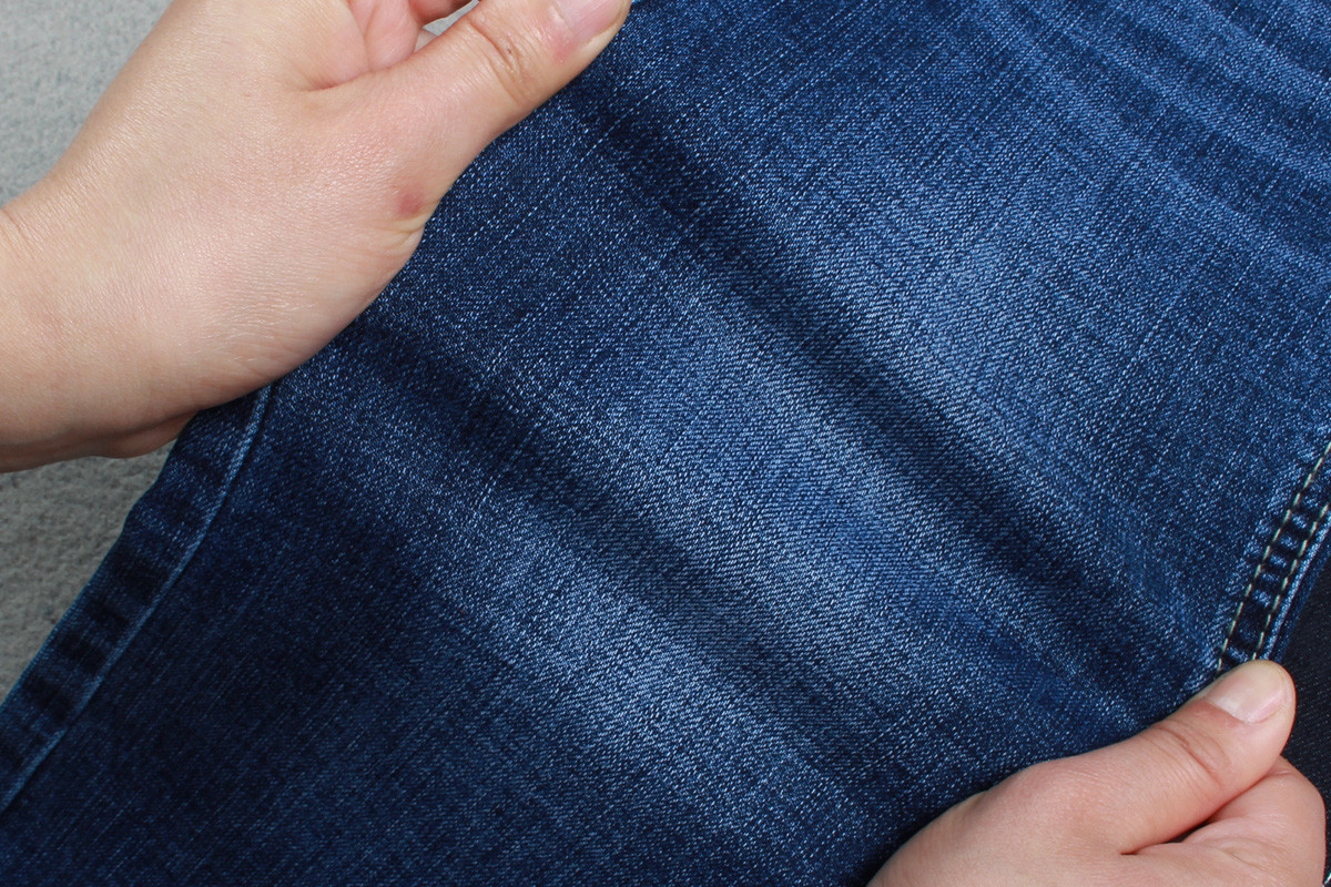 9.7Oz Denim Spandex Fabric Medium Spandex Denim Material Cotton Polyester