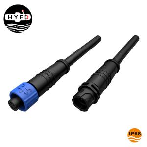 Quality 12AWG M12 9.0mm Male Female Circular Connectors IP67 wholesale