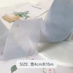 High Density Polyester Organza Ribbon 40mm For Luxury Gift Packing