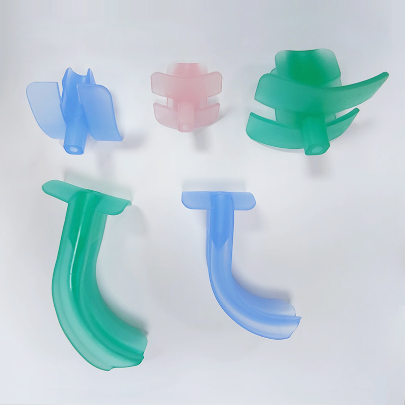 Medical Grade PVC Adult Bite Block Labiodental Protection Type