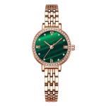 Blue Sandstone Women Quartz Wrist Watch 11mm Thickness 3ATM Antiwater