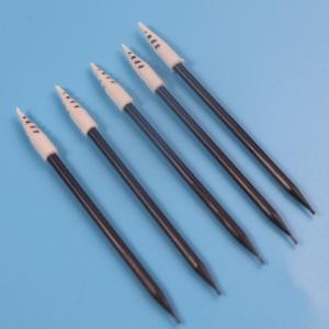 Quality Black Handle Micro Spiral Pointed Sponge Foam Swab Lint Free wholesale