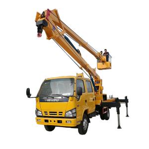 Quality 14-16m Aerial Platform Working Truck , Overhead Working Truck 4X2 wholesale
