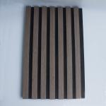 Fireproof Nontoxic Wood Sound Panels , Moistureproof Acoustic Timber Slats