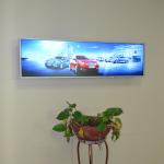 700 Ntis Stretched Bar Lcd Display 1920*540 Max Resolution 50,000 Hours Panel