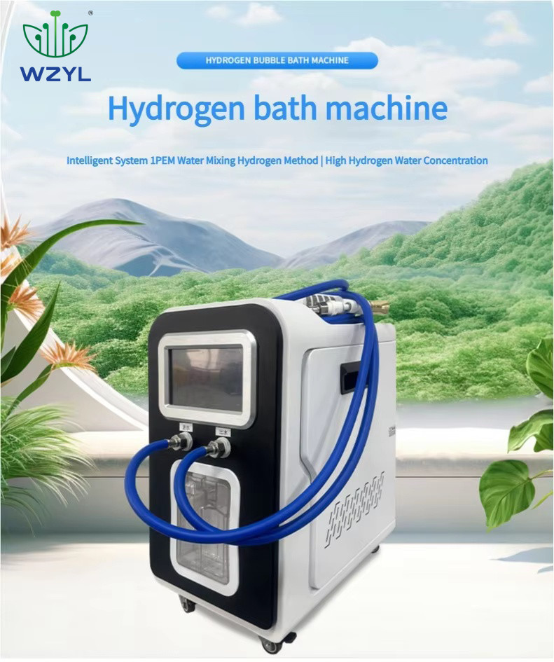 Multi Functional Hydrogen Water Bath Generator Machine With Nano - Bubble Hydrogen For Skin