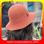 6090434 Sun Accessory customized winner fashion wool felt clothe hats, women