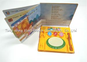 Quality Instruments Drum Baby Sound Books Intellectual Indoor educational toy wholesale