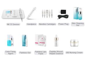 Quality Complete Professional Permanent Makeup Tattoo Kit with Leather Package wholesale
