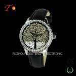 Bohemia style women fashion hand watch with colorful nylon watch straps