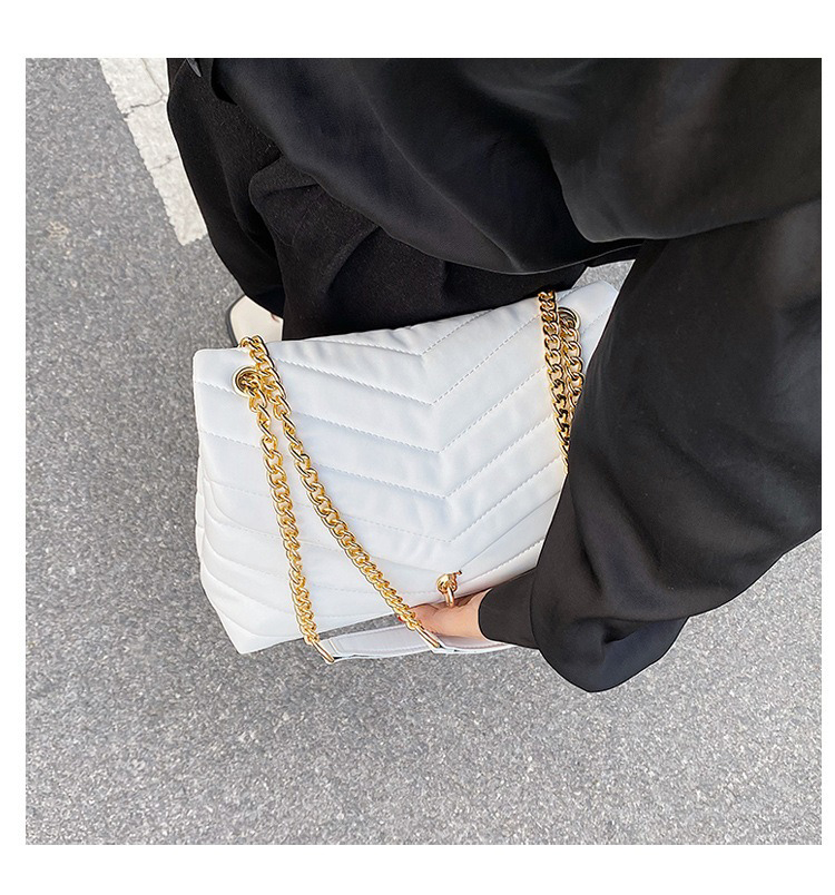 Single Strap Women's Branded Trending Shoulder Handbag Small PU Leather Crossbody Bag