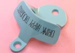 Black Painted Metal 5cm Wall Mounted Bottle Opener Zinc Die Casting Parts