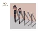 Fiber Imitation wooden handle ODM Face Brush Set