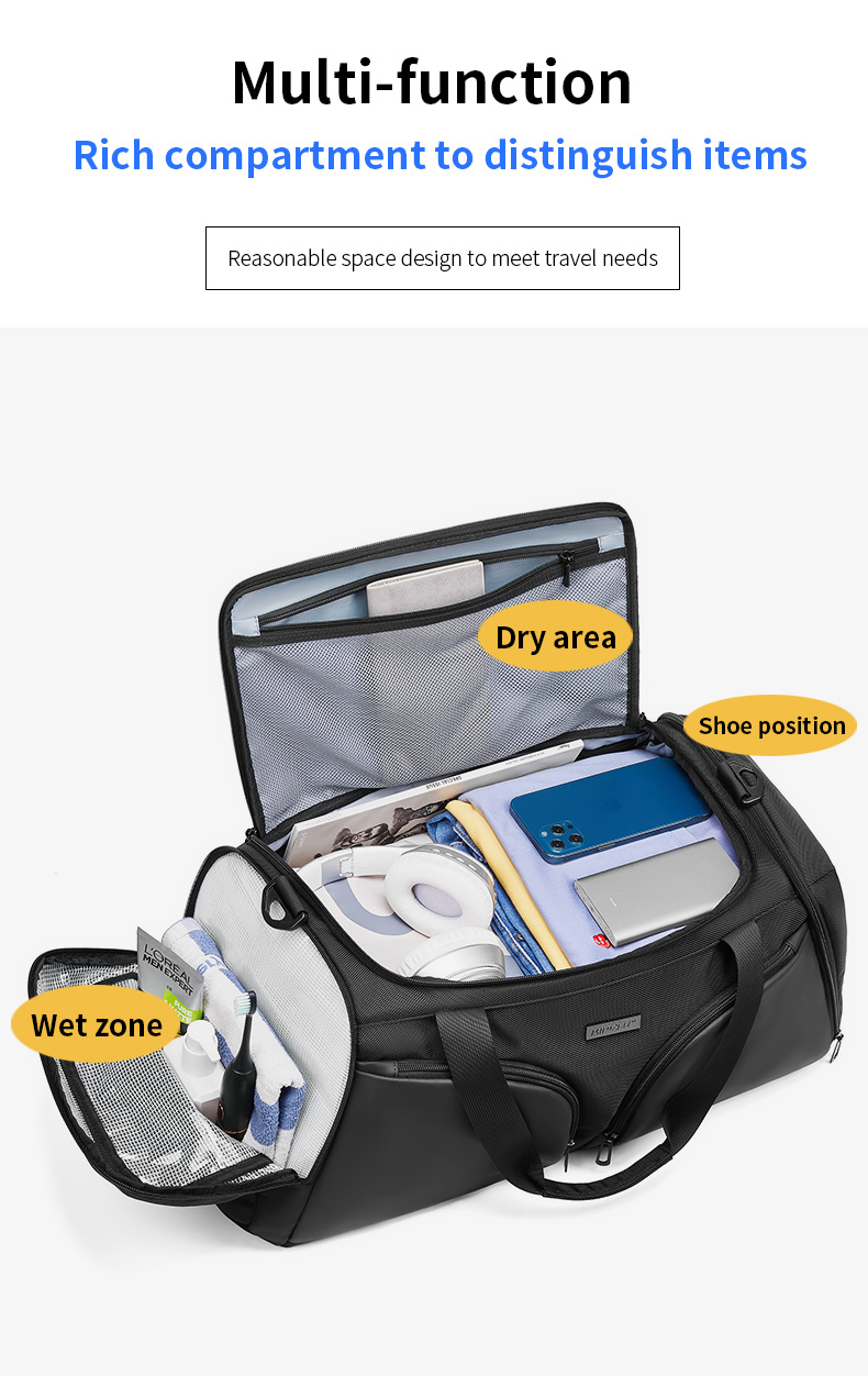High Capacity Sustainable Duffle Bag Suit Duffle Bag OEM Designer
