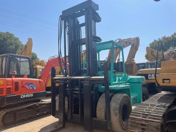 15 Tons Mitsubishi F150 Used Forklift Truck Original Japan Used Mitsubishi