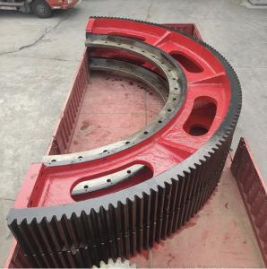 Quality Steel Forged Big Industrial Ring Gear Hardness HRC 45-55 Customized Teeth wholesale