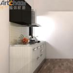 Solid Wood Melamine Finish Kitchen Cabinet Drawer Handle for Customer Satisfacti