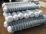 Galvanized Diamond Chain Link Fencing 2inch 4 Ft 9 Gauge Chain Link Fence