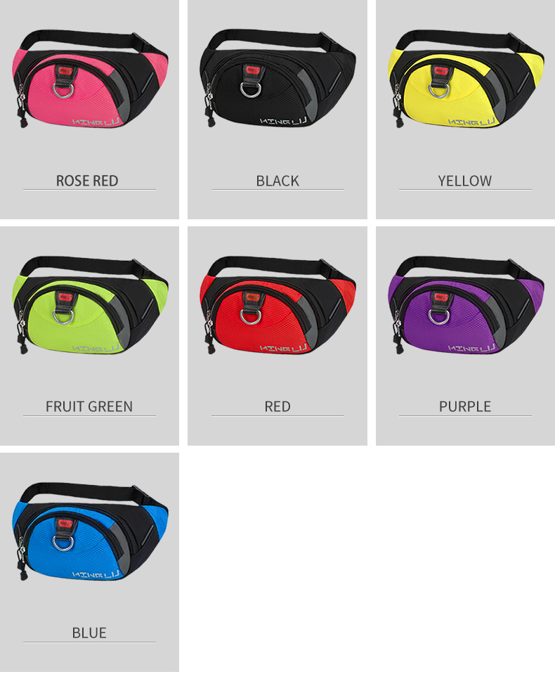 Customization Water Resistant Waist Bag Waterproof Bum Bag Fashionable