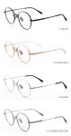 Ultralight Full-Rim Super Elastic Pure Titanium Material Glasses Mens Ladies