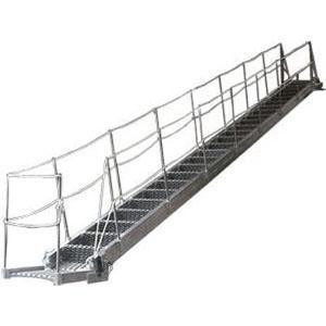 Quality Fixed Inclined Steel / Aluminum Alloy Marine Boarding Ladder Accommodation Ladder wholesale