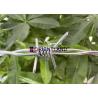 Buy cheap 2.2mm Hot Dipped Galvanized Barbed Wire 250m / Galvanised Razor Wire from wholesalers