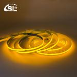 Hotel House COB LED Strip Light CE RoHs IP20 Ra90 8mm Width 12V 24V Golden