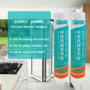 Quality SV-666 Neutral Cured Construction Adhesive Sealant For Window And Door 300ml wholesale