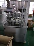 1500bph Semi Automatic Ultrasonic Soft Tube Filling And Sealing Machine Wooden