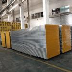 50mm prefab houses rock wool sandwich panel prefabricated building materials