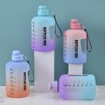 Time Marker Water Drink Reminding Popular Design Sport Plastic Bottle 2liter