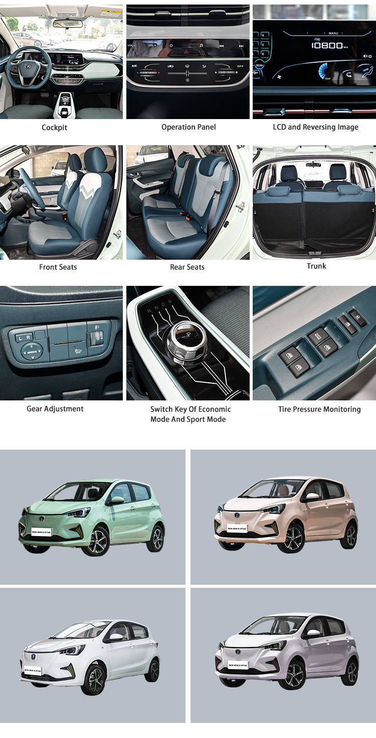 Sedan Changan Used Car fast charging Premium Electric Car Mini