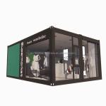 Collapsible Combination Living Wooden House for Shop Customized Color Steel