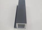 Grey / Black Aluminum Alloy Extrusion Profile For Equipment Frame