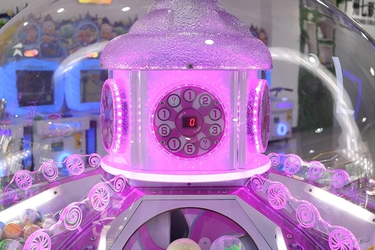 Coin Pusher Metal Candy Lollipop Vending Machine