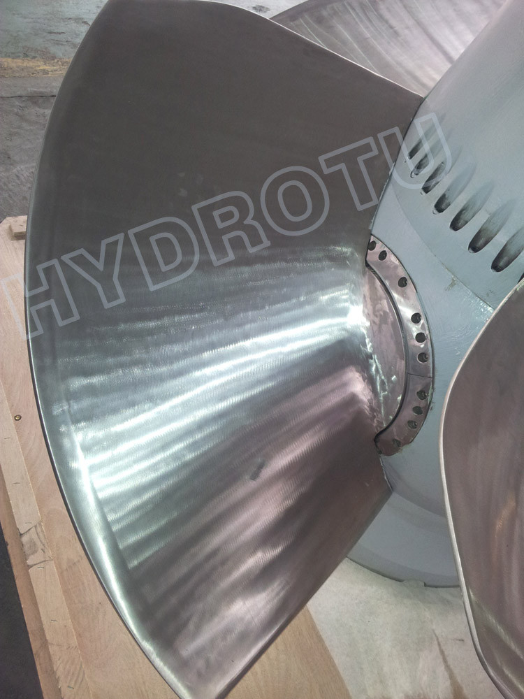 0.1MW - 30MW Low Head Kaplan Hydro Turbine / Kaplan Water turbine with Fixed Blades