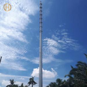Quality 12 Sides Galvanized Eelectric Power Pole 35m 110FT Well Finished Welding wholesale